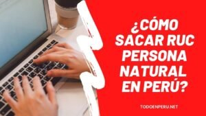 Como Sacar ruc persona natural en Perú