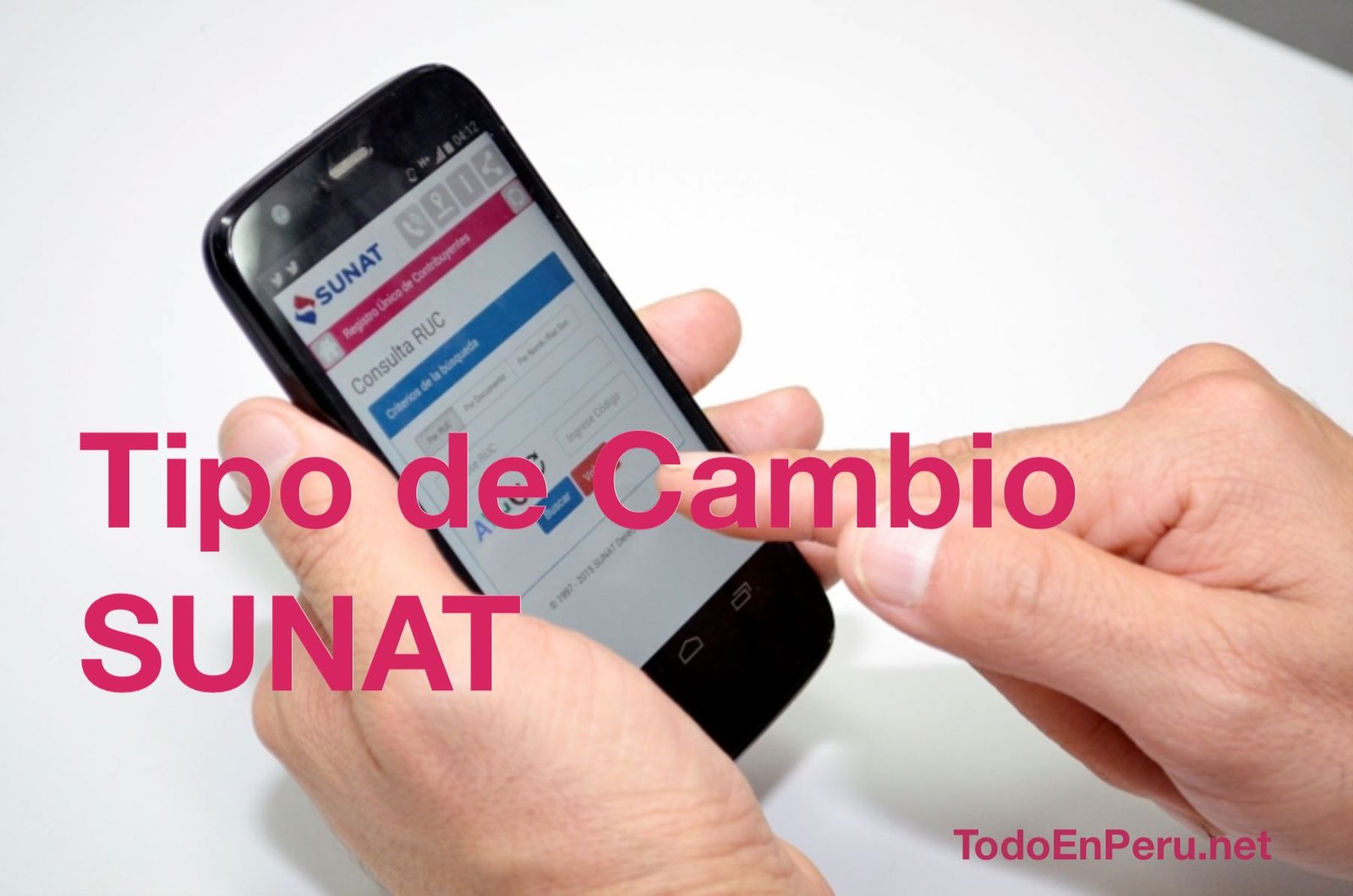 Lee más sobre el artículo Tipo de cambio SUNAT Oficial